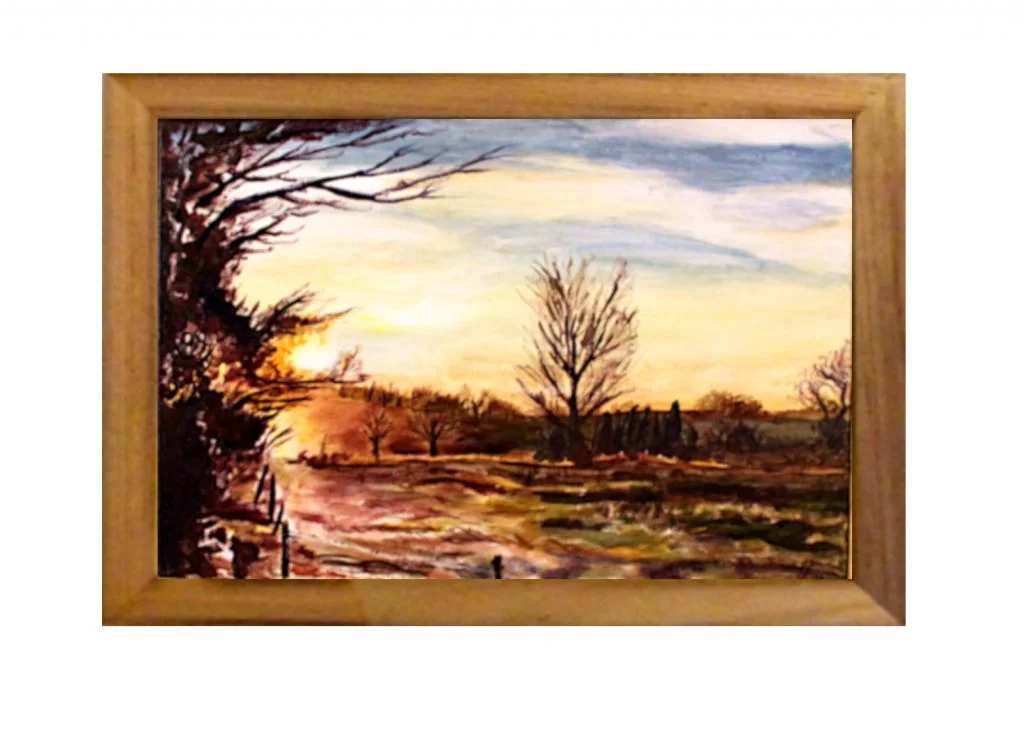 Auftragsarbeit, Malerei, Acryl auf Leinwand, gerahmt
